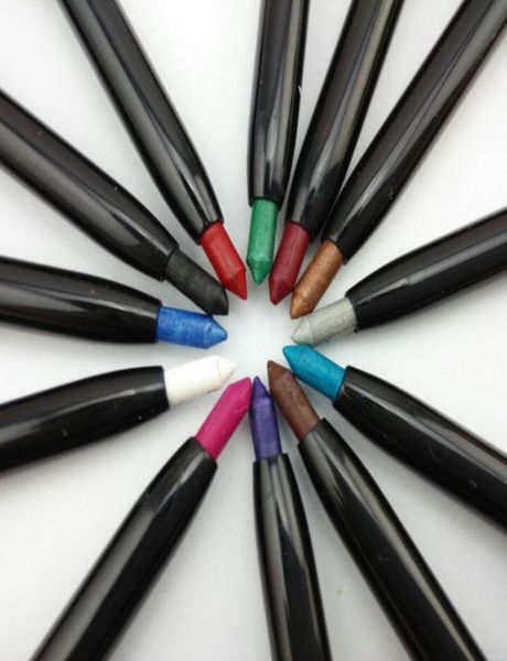 12 colori ombretto impermeabile eyeliner matite glitter eyeliner trucco lip liner set matita eyeliner impermeabile penna ombretto 006012947