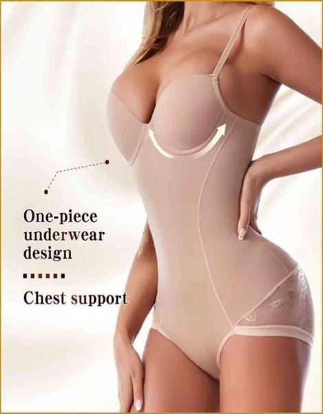 Indumento Body Sculpting Onepiece Addome Intimo Corsetto postpartum e vita Body Restraint Pantaloni per il sollevamento dell'anca Raccogliere il petto Un5288294