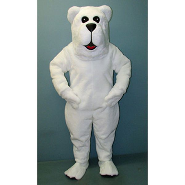 Mascote Halloween Ártico Urso Polar Trajes Personagem de desenho animado Adt Mulheres Homens Vestido Carnaval Unissex Adts Drop Delivery Vestuário Dhoza