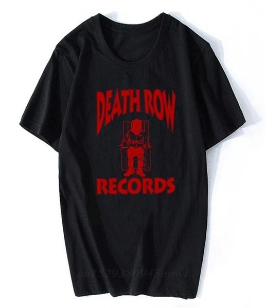 DEATH ROW RECORDS T Hemd Männer Hohe Qualität Ästhetischen Coole Vintage Hip Hop T-shirt Harajuku Streetwear Camisetas Hombre 2107145467556