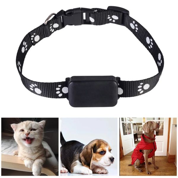 Trackers Pet GBS Tracker Halsband für Hunde Katzen USB-Aufladung AntiLost Tracking Device GSM AGPS LBS SOS Monitor für ältere Kinder Haustiere