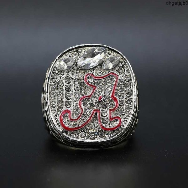 Дизайнерское памятное кольцо 6dx9 Кольца-лидеры продаж 2012 Ncaa Alabama U.S.Кольцо Team Design Высококачественное кольцо чемпиона Kspj