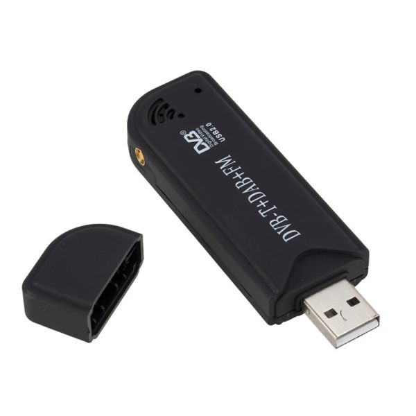 Подставка RTL SDR USB 2.0 Программное обеспечение FM-радио DVBT RTL2832U+ FC0012 SDR Цифровой ТВ-приемник