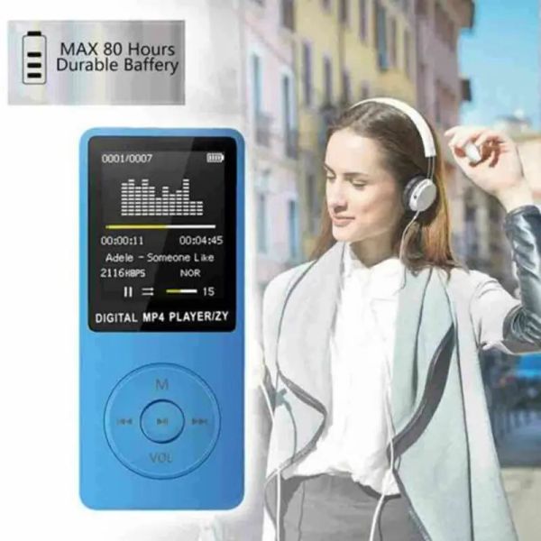 Jogadores MP3 Player Mini LCD Tela FM Rádio Vídeo Player Suporte SD / TF Cartão Sudent Walkman Mp3 Reproductor