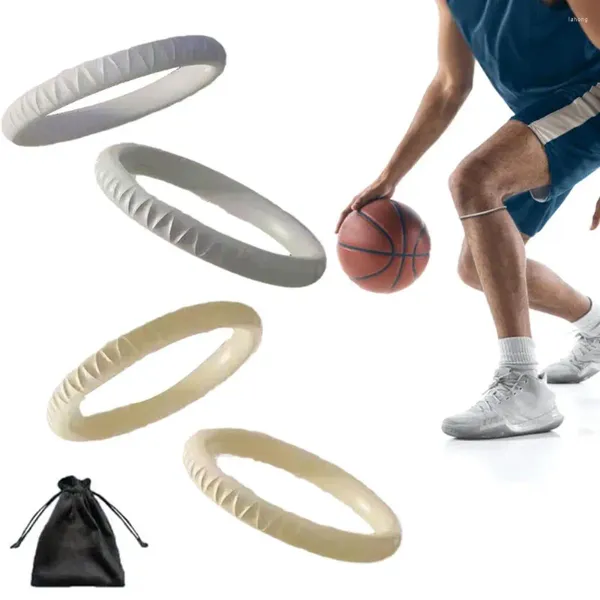 Joelheiras finas cinta patelar basquete força conjunta loop banda com corda exercício de borracha patela s5s2