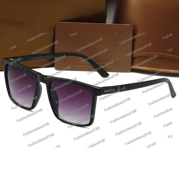 2023 homens papel ban clássico marca retro mulheres óculos de sol designer faixas metal quadro óculos de sol mulher com caixa lunette de soleil