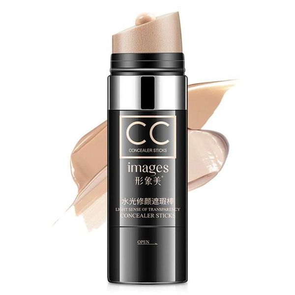 Concealer Images Cc Concealer Sticks Leichtes Gefühl der Transparenz Wasserdichte Luftpolstercreme Langanhaltendes, makelloses Gesichts-Make-up Tropfen D Dhrbg