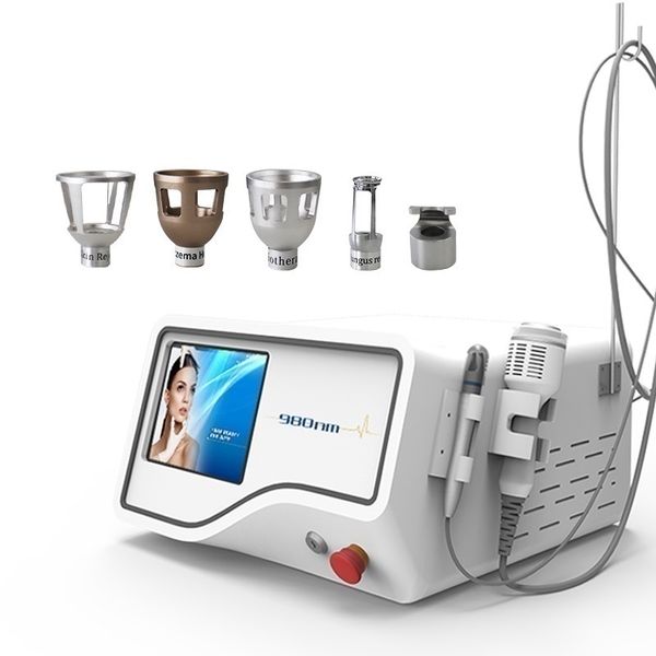 Máquina vascular do ultrassom de Taibo 10W/fisioterapia da dor/5 em 1 dispositivo do laser do diodo 980nm