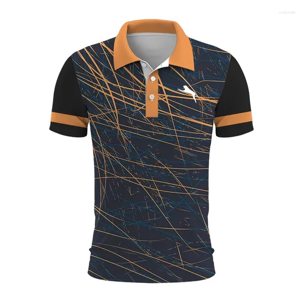 Polos masculinos 2024 polo camisa feminina tênis de mesa secagem rápida manga curta camiseta meninos correndo badminton topo roupas masculinas