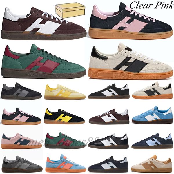 Mit Box Freizeitschuhe Originals Handball Spezialjean für Herren Damen Designer Light Blue Wonder Clay Almost Yellow Gum Black Clear Pink Gum Plateau Sneakers Größe 36-45