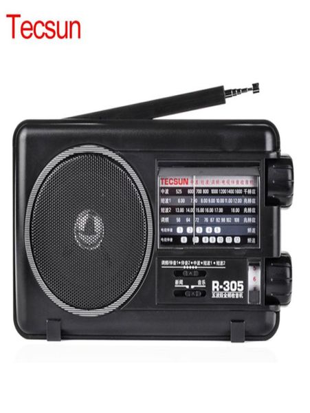 Радио Tecsun R305, полнодиапазонный цифровой FM-приемник, стереоприемник, громкий динамик, музыкальный плеер, портативный7308780