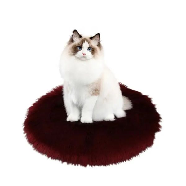 Tappetini riscaldanti per gatti portatili Tappetino riscaldante per animali domestici Temperatura costante Tappetino riscaldante impermeabile in peluche Tappetino riscaldante antiscivolo Accessori per animali domestici