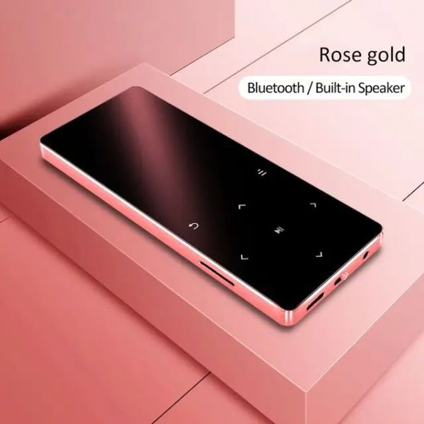 Giocatori Ultrathin Bluetooth Music MP3 Player Walkman MP4 Trendy Support FM Radio Recorder TF Sports Running Student Audio Walkman