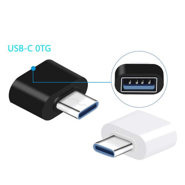 Kommunikations-Universal-Adapter, Konverter, OTG-Anschluss, von Micro-USB/USB-C auf USB 2.0 für Mobiltelefone mit Tastatur und Maus