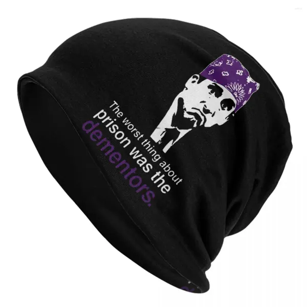 Berets inverno gorros bonés michael scomerch bonnet chapéu de malha elegante homens mulheres o escritório engraçado personagem quente boné