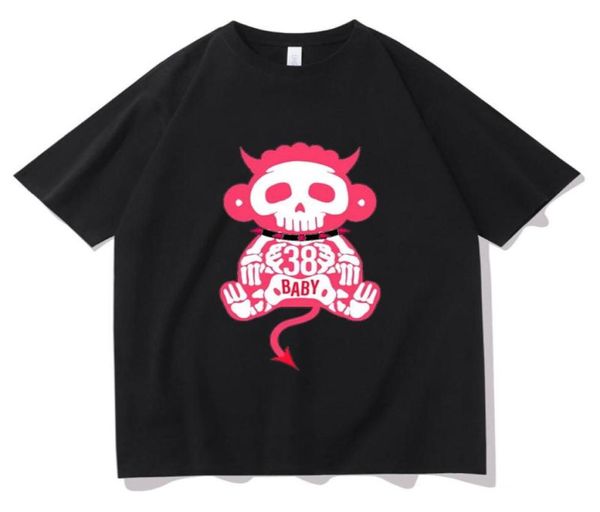 Men039s Magliette Youngboy Never Broke Again Hipster Maglietta Cartoon Anime Magliette Hell Monkey Super Cool Uomo Maglietta Harajuku G5844604