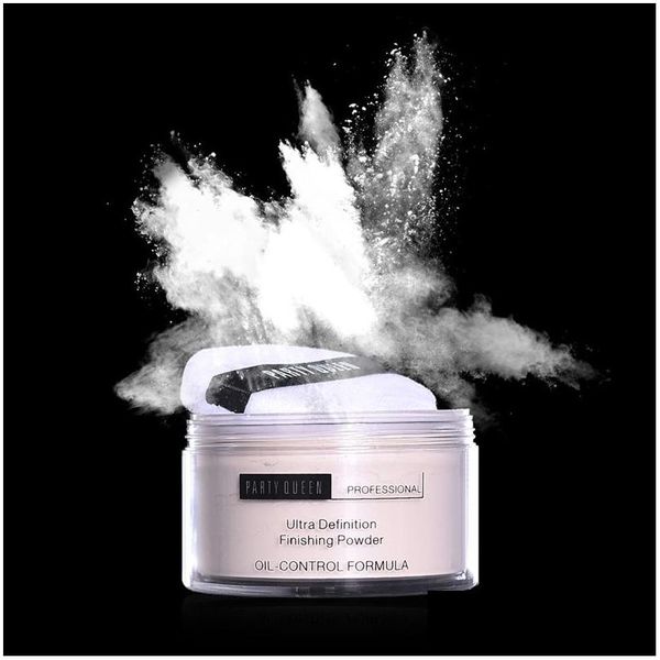 Gesichtspuder Party Queen Professional Tra-Definition Finishing Powder Oil-Control Make-up Loose Setting Face Drop Delivery Health Beaut Dhpes