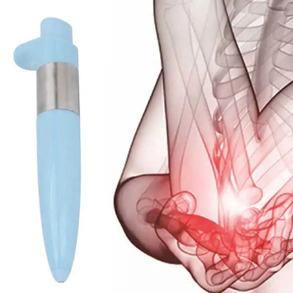 Produkte 1 stücke Elektronische Puls Analgesie Stift Körper Schmerz Relief Akupunktur Nadel Stift Punkt Physiotherapie Massage Werkzeuge Entspannen Gesundheit Pflege