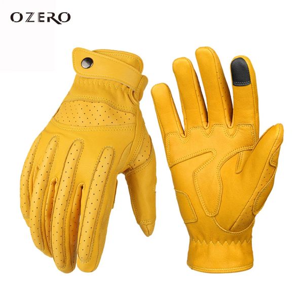 Handschuhe Ozero Arbeit Handschuhe Ziegenleder Jagd Radfahren Ritterausrüstung Touchscreen tragen resistente Sommer atmende Golfhandschuhe 5035