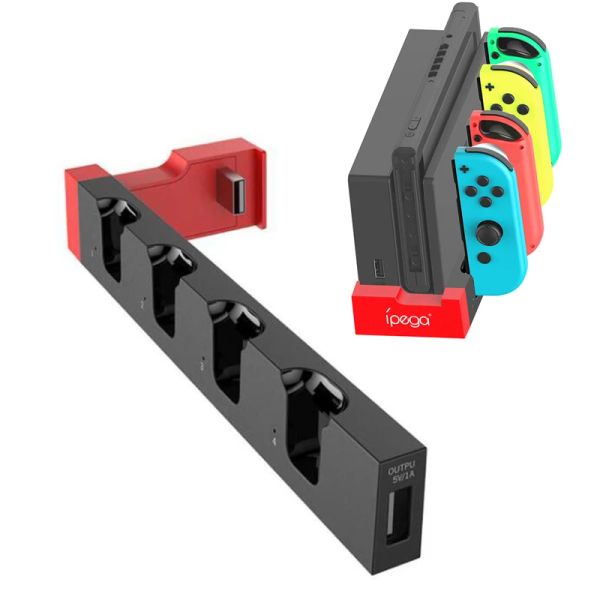 Ladegeräte Switch Joy Con Controller Ladegerät Dock Ständer Station Halter für Nintendo Switch NS JoyCon Game Lade Netzteil