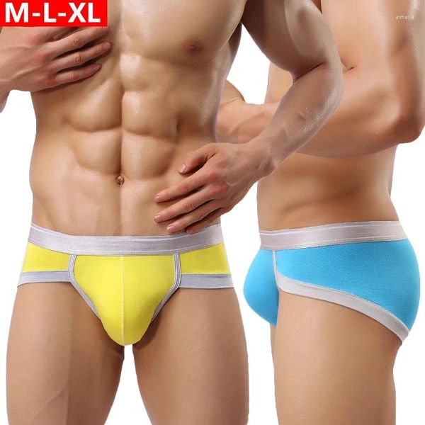 Unterhosen Mode Sexy Männer U Convex Big Penis Pouch Design Dreieck Starker Mann Höschen Unterwäsche Slips Plus Größe M-XL