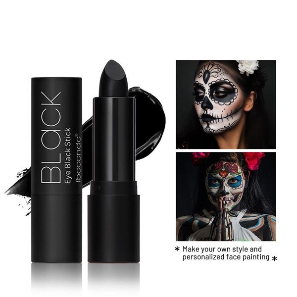 Rossetto Halloween Rossetto nero Mtiple Utilizza Eye Stick Sport Viso Corpo Goccia Consegna Salute Bellezza Trucco Labbra Dhfz6