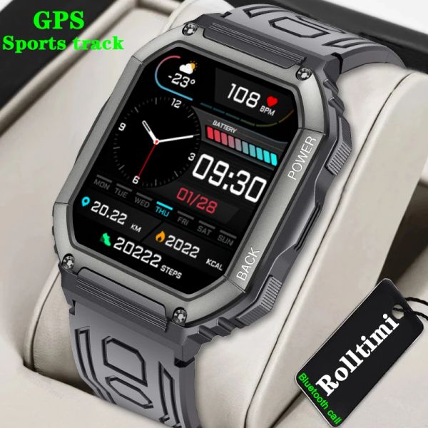Relógios 2022 nova chamada bluetooth toque completo smartwatch para android xiaomi pressão arterial oxigênio relógio de fitness à prova dwaterproof água relógio inteligente masculino
