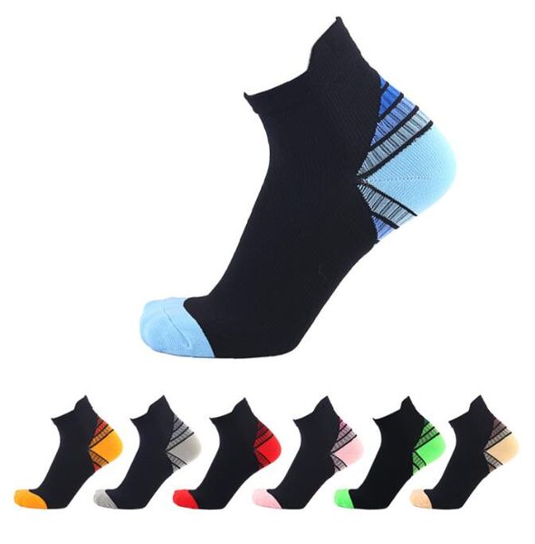 Laufkompressionssocken Strümpfe Männer Frauen Sportsocken Radfahren Fußball Krampfadern Socke Antibakterielle Socken