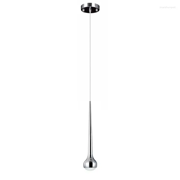 Lampadari 5W Moderni LED Luci di cristallo Paralume singolo Bancone bar Cucina Sala da pranzo Illuminazione D 8995