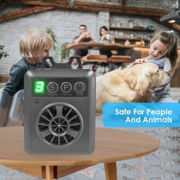 DISVENTES PET ANTI -BARKING ULTRASONONIC Electronic Electronic Repeller Chaser Chaser Dissert Dispositivo Lark