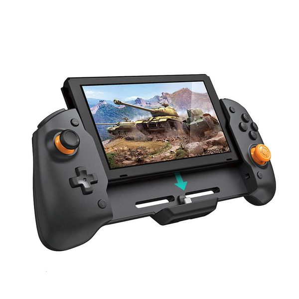 Comunicazioni per Switch Game Controller portatile Grip Console Gamepad con doppia vibrazione del motore Giroscopio a 6 assi integrato Design a prova di sudore