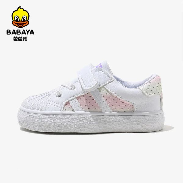 Sneaker Babaya Kinder Kleinkindschuhe 13 Jahre alte Babyschuhe 2023 Frühling Neue Mädchen lässige Schuhe Weiche Bottom Kinder Schuhe Schuhe