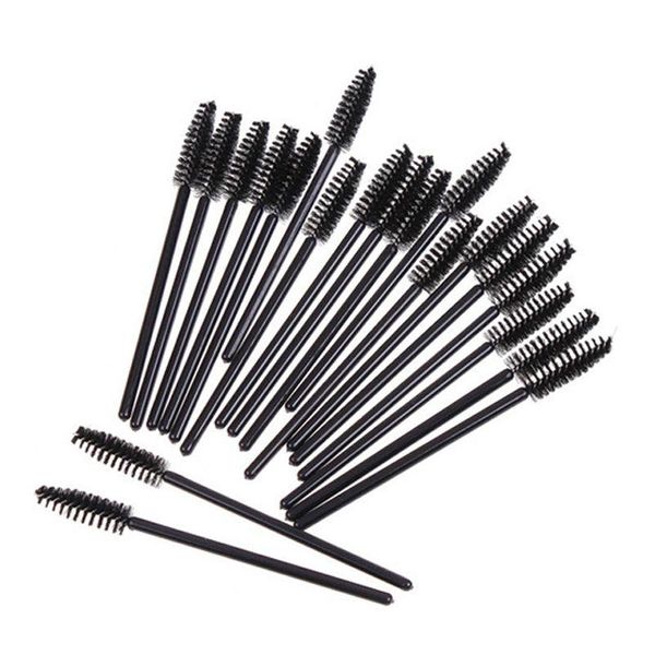 Wimpernzange 100 Stück Wimpern Wimpern Schwarz Einweg Mascara Zauberstab Pinsel Spoolies Make-up Neues Nail Art Tool Drop Lieferung Gesundheit Bea Dhuhp