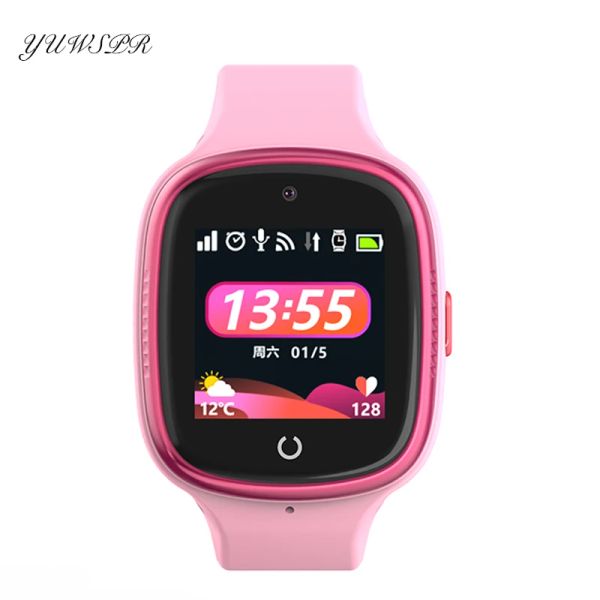 Uhren 4G Kinder Smart Uhr IP67 Wasserdicht Video Anruf GPS LBS WIFI Locator Kinder Smartwatch SOS GPS Tracker Antilost für XiaoMi