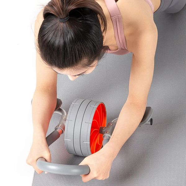 Selfree rolo de aço power rebound coaster plataforma roda muscular abdominal trainer casa ginásio exercício equipamentos construção do corpo 240227