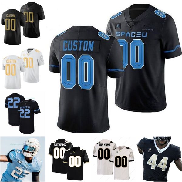 Personalizado UCF Knights Football Jerseys NCAA College Mens Mulheres Juventude todos costurados QUALQUER NOME QUALQUER NÚMERO 2 Otis Anderson 87 Jacob Harris 6 Marlon Williams 5 Blake Bortles