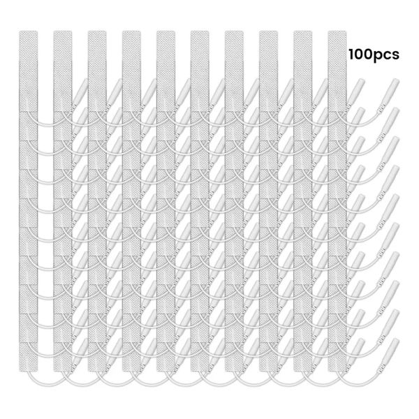 Релаксация, 50/100 шт., десятки электродов, наклейки, проводящая гелевая подушечка для тела, иглоукалывание, цифровая терапия, массажер, стимулятор мышц Ems