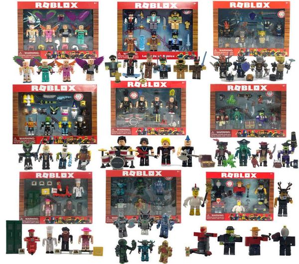 1 set di action figure in pvc figurine modello anime per la decorazione collezione bambole giocattoli regali di natale kids7525184