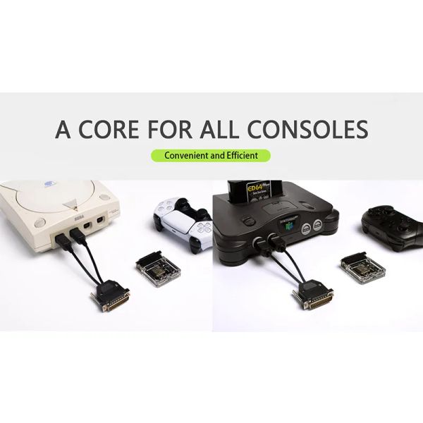 Kablolar Blueretro Kablosuz Denetleyici Dönüştürücü Bluetooth Alıcı Adaptörü Wii Sega Satürn Gen Snes Retro Oyun Konsol Aksesuarları