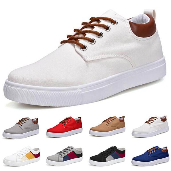 homens sapatos casuais respirável confortável treinadores popular lobo cinza rosa teal triplo preto branco negócio algodão macio azul mens trens sapatos GAI-21