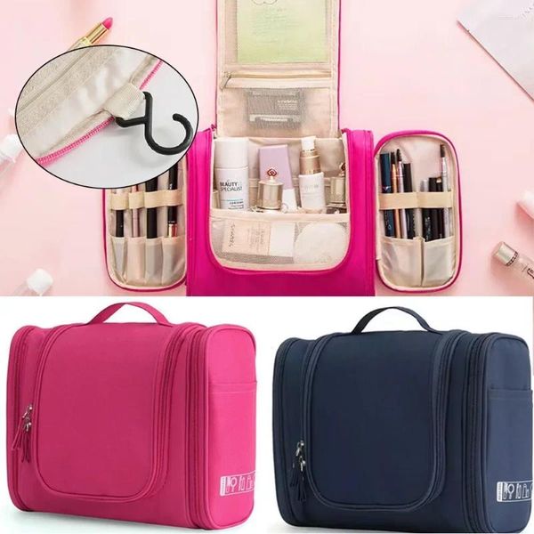 Borse per cosmetici Borsa unisex Impermeabile Organizzatore da viaggio Appeso Trucco Lavaggio Kit da toilette Custodia Neceser