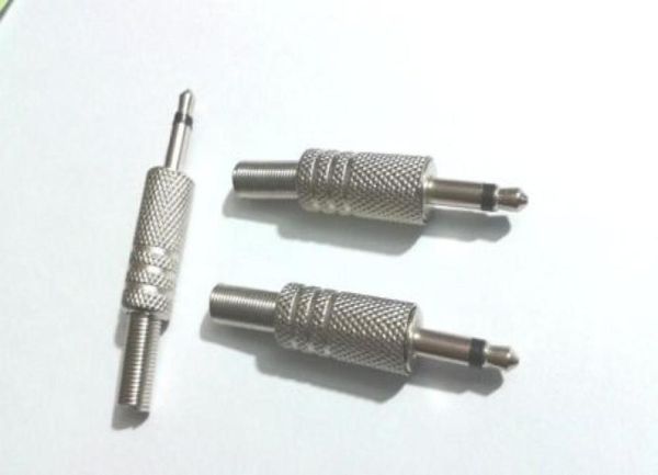 100 Stück Mono 18 35 mm Lötstecker Audio Kopfhörer Headset Lautsprecheranschluss5205124