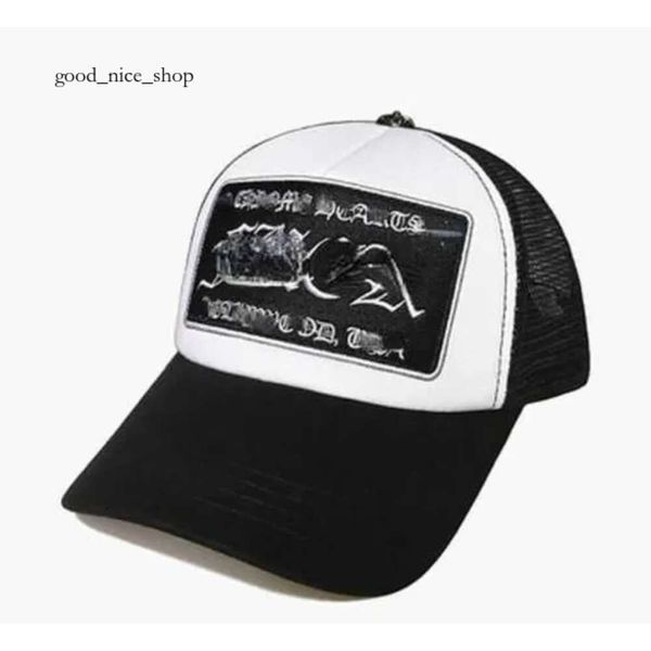 Chromees Hearts Beyzbol Çiçeği 23SS CH Cross Hearts Mens Snapbacks Mavi Şapkalar Yüksek Kadınlar Siyah Kaliteli Kapak Tasarımcı Marka Kapakları Chrome Esstenials 6623 203