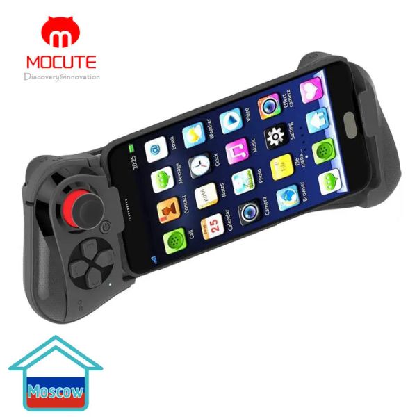 Joystick Mocute 058 Gamepad wireless Bluetooth V3.0 Joystick Android VR Controller telescopico Gamepad da gioco per telefono PUBG Joypad mobile