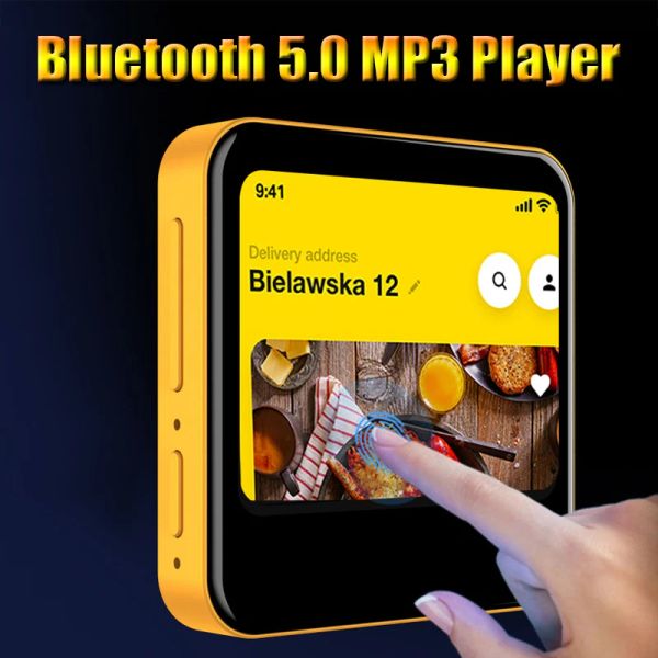 Lettore Bluetooth 5.0 Lossless Lettore MP3 32Gb Hifi Draagbare Audio Walkman Wekker Ebook Registratore vocale MP3 Lettore musicale