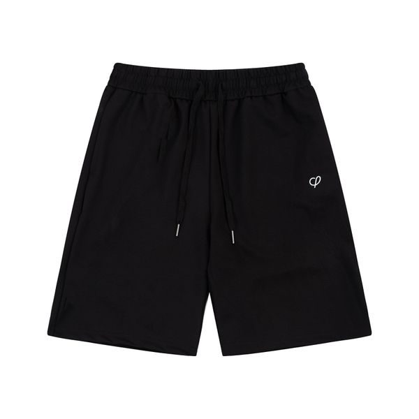 Pantaloncini ricamati da uomo in tinta unita con ricamo casual per coppie, pantaloni da jogging, pantaloncini da strada per uomo, corti riflettenti, da donna, hip-hop, streetwear, taglia XS-L, REGGISENI