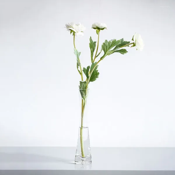 Vasi Vaso di fiori per la decorazione domestica Disposizione di fiori moderni decorativi Fatti a mano in vetro da tavolo