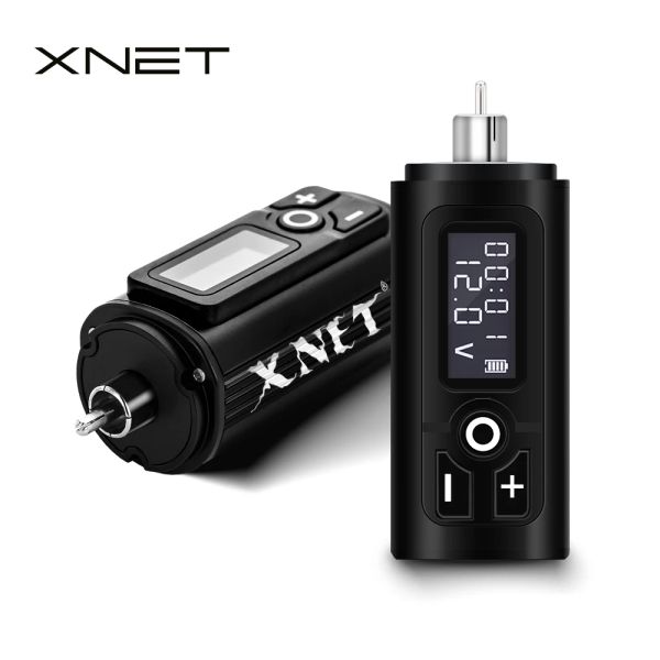 Kits Xnet G4 Wireless Tattoo Batterie Netzteil RCA -Schnittstelle 1950 Uhr LCD Digitale Anzeige für Rotary Hine Fast Chargering