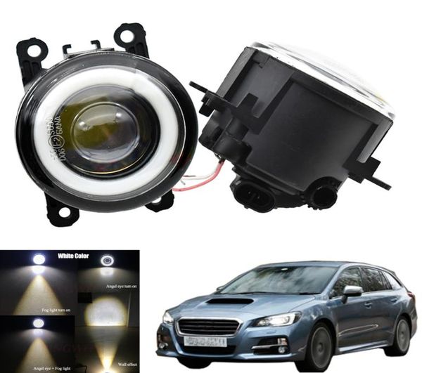 2 adet araba LED Sis Far Montaj Melek Göz Gündüz Çalışma Işığı DRL 12V Subaru Levorg Impreza 201420182230860