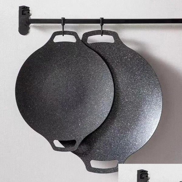 Panelas portátil ao ar livre cam antiaderente pan cozinha bakeware óleo fritar cozimento mti-propósito fogão de indução para entrega de gota doméstica dhris